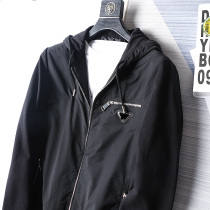 Undefeated classic commemorative atmospheric fan counter mens autumn and winter thickened woolen jacket D1032