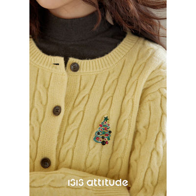 【 50% off ~ Autumn Discount 】1313 Exquisite girl~ Crystal Christmas Tree brooch, Holiday Gift pin, accessory