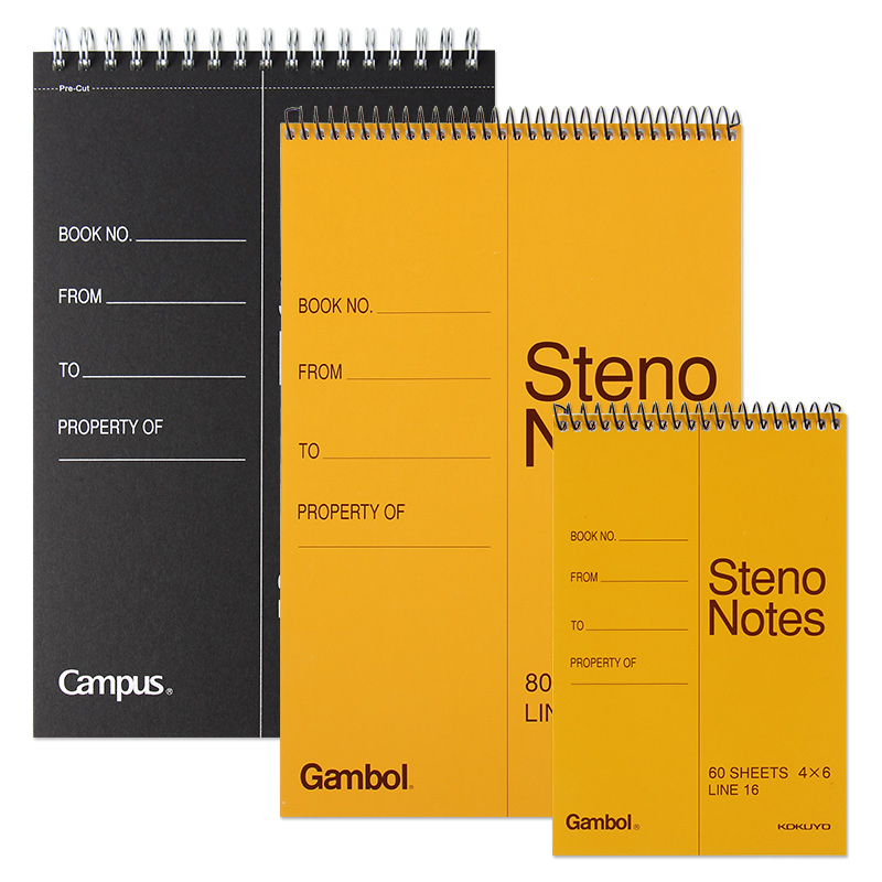 KOKUYO up turn coil column shorthand a5a6 spiral vertical turn portable word interpretation small notebook