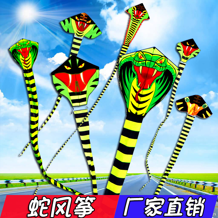 Weifang Hongyun Kite Snake Kite 8 m 15 m 30 m 40 m Cobra Kite King Snake King Large Adult