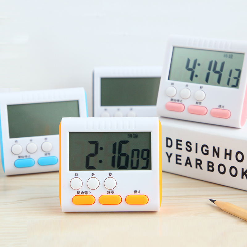 Multifunctional student electronic timer learning work efficiency timer reminder alarm clock countdown timer