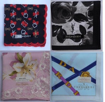 Japan Brings Back Pure Cotton Lady Handpa YSL Rose Flowers Red Hearts Thyme Beauty Practical