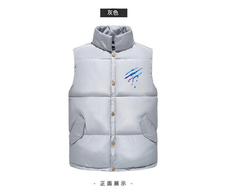Mùa thu và mùa đông xuống áo vest nam vest nam phiên bản Hàn Quốc của thương hiệu thủy triều mùa đông thể thao ấm áp bánh mì dày không tay vest khoác vest nam
