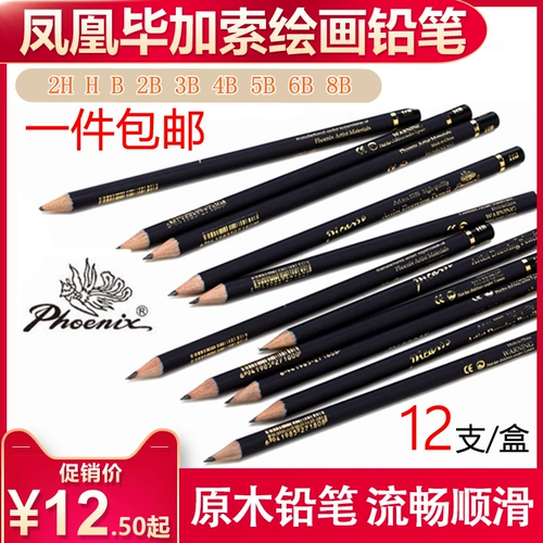 Phoenix Picasso Pencil Sketch Sketching Pencil Картина живопись живопись карандашная угольная ручка, рисуя карбонизированный карандашо