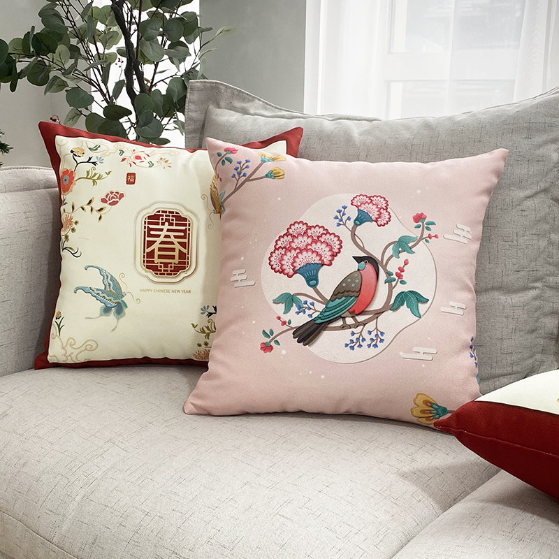 Modern minimalist ins pillow living room large cushion sofa office bed head pillow cover waist pillow simple backrest