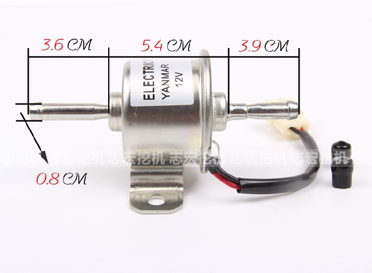 bơm xăng xe ô tô Bơm xăng và dầu diesel hoàn toàn bằng đồng bơm nhiên liệu bên ngoài bơm nhiên liệu 12V24V Máy bơm điện tử Yanmar máy xúc kỹ thuật xe bán tải áp suất bơm xăng cấu tạo bơm xăng ô to