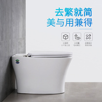 Germany Jiabanyun power pulse toilet tankless toilet household small apartment small size black ceramic