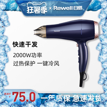 Riwei hair dryer Household barber shop hair salon size and power hair care hair dryer Dormitory students