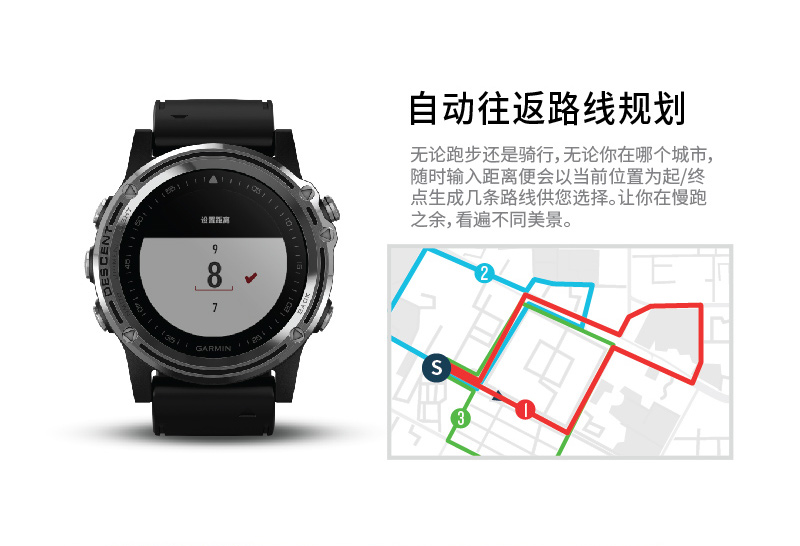 Đồng hồ đeo tay ngoài trời đa chức năng GPS Garmin Descent Mk1 GPS - Giao tiếp / Điều hướng / Đồng hồ ngoài trời đồng hồ casio điện tử