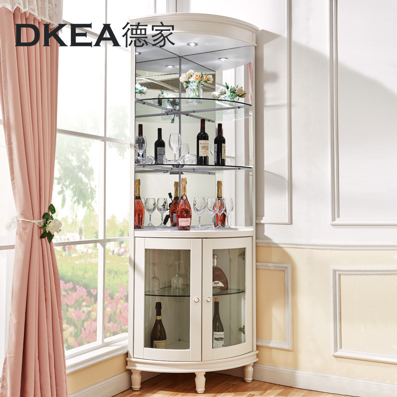German Furniture Corner Cabinet Wine Cabinet Triangle Cabinet