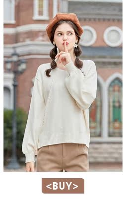 Quần cạp cao cạp cao len ống suông thẳng quần nữ mùa đông 2018 mới quần lửng thời trang quần harem quần baggy kaki nữ