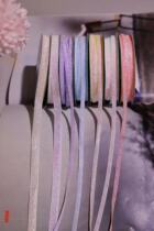 Resurrection Japanese 5mm 10mm illusion color onion ribbon 1 rice price packaging with green onion belt handmade gift Group fan