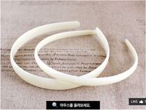 Korea gabe flexible good with korea logo hair stirrup and suede leather inner patch mm hairpin accessories