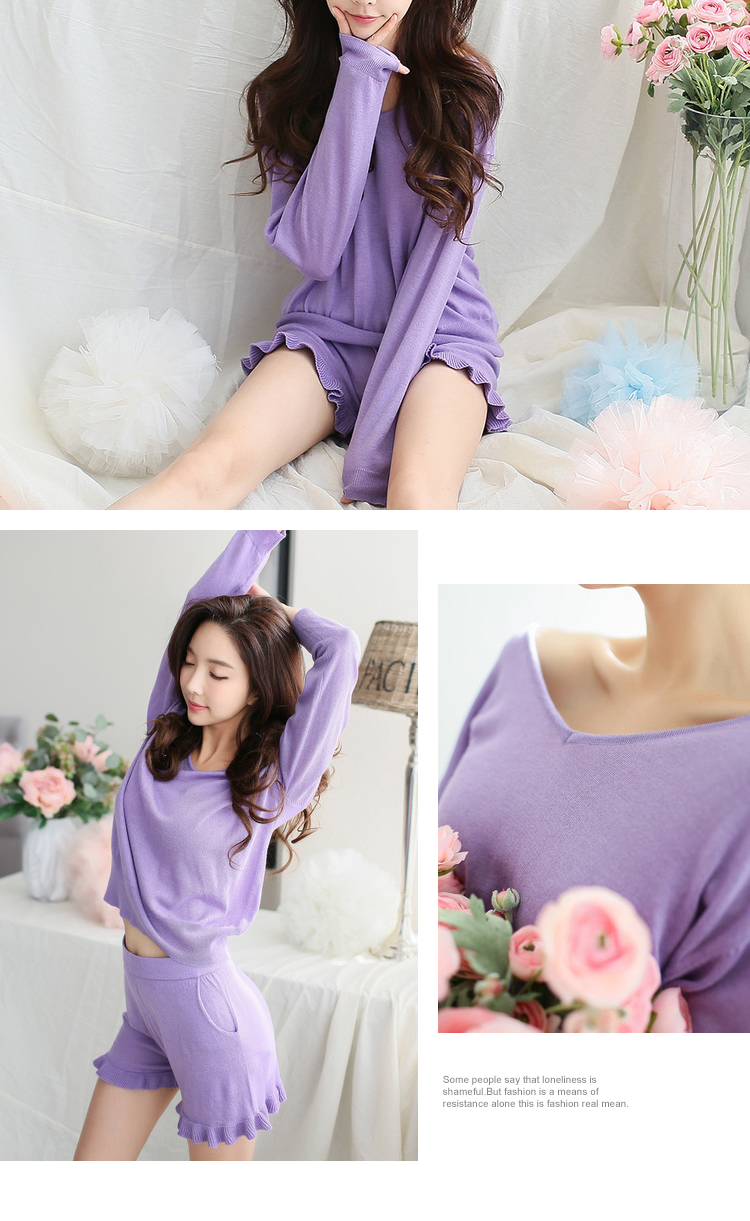 Pyjama pour femme        à manches longues - Ref 2992522 Image 11