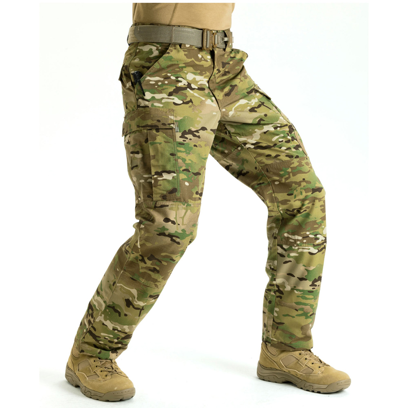 US 5.11 Tactical Trousers 511 Men's Outdoor Camouflage Pants 74350 Loose Multi-Pocket Water Repellent Cargo Pants