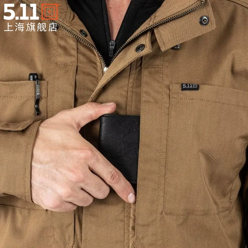 5.11 Дорожная длинная куртка для отдыха, демисезонная удерживающая тепло толстовка с капюшоном, средней длины