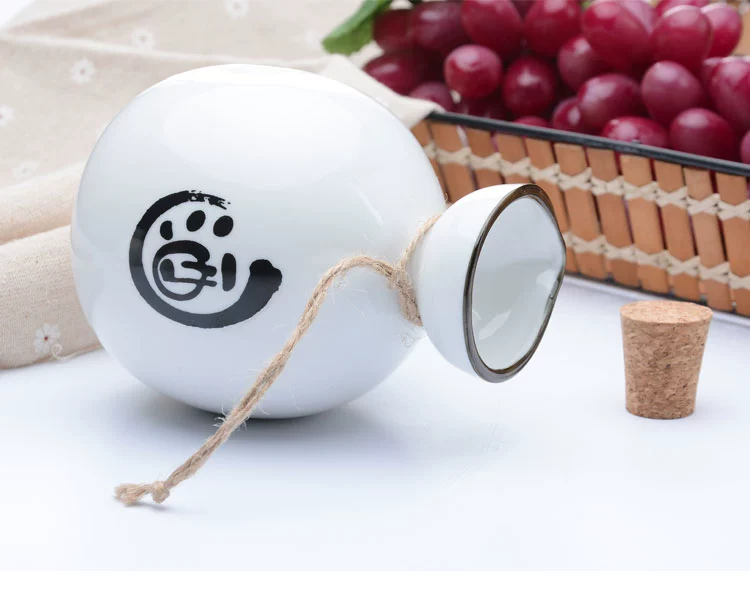 Bình đựng rượu ấm 1 kg nồi lẩu gốm nóng ấm bình rượu ấm bình 500ml các loại ly uống rượu