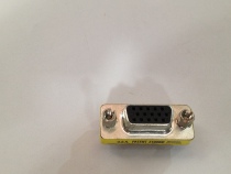 vga adapter 15 pinhole-pair of 15 holes double-pass plug (VGA mother head butt head to the male head
