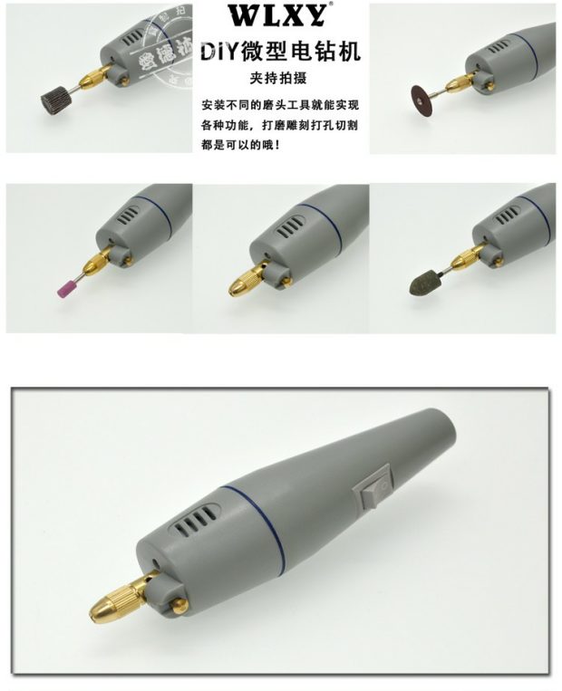 máy cắt cnc Công cụ Gundam Máy khoan cầm tay điện mini Mô hình máy khoan Nhóm Micro Electric Sander Cắt và đánh bóng Pearl Khoan máy plasma