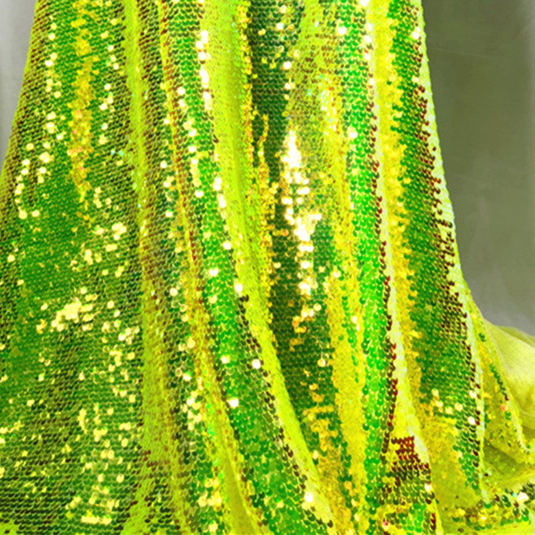 5MM Imported Crystal Yellow large red Secret Bright Sheet Fabric Stage Dress Dance Clothing Wedding Dresses Accessories