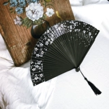 Круглый веер, ципао, классическое летнее маленькое ханьфу, китайский стиль