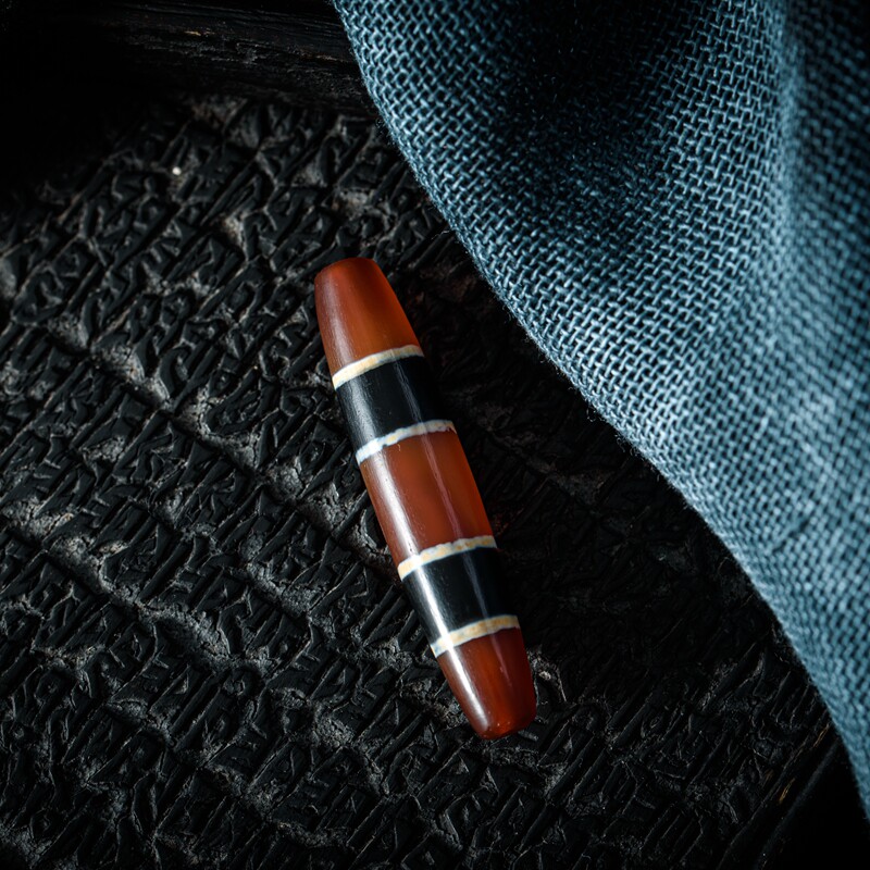 Natural millennia old material jelly-shaped meat jade medullary stylist Celestial Beads Necklace Pendant Male and female lovers 3