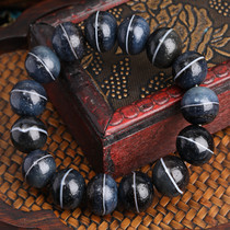 Uncle Tianzhu Collection Natural Tibet original ore Laozhu Lanqin Pharmacist Tianzhu Handstring Men and Women Accessories Medicine Pearl