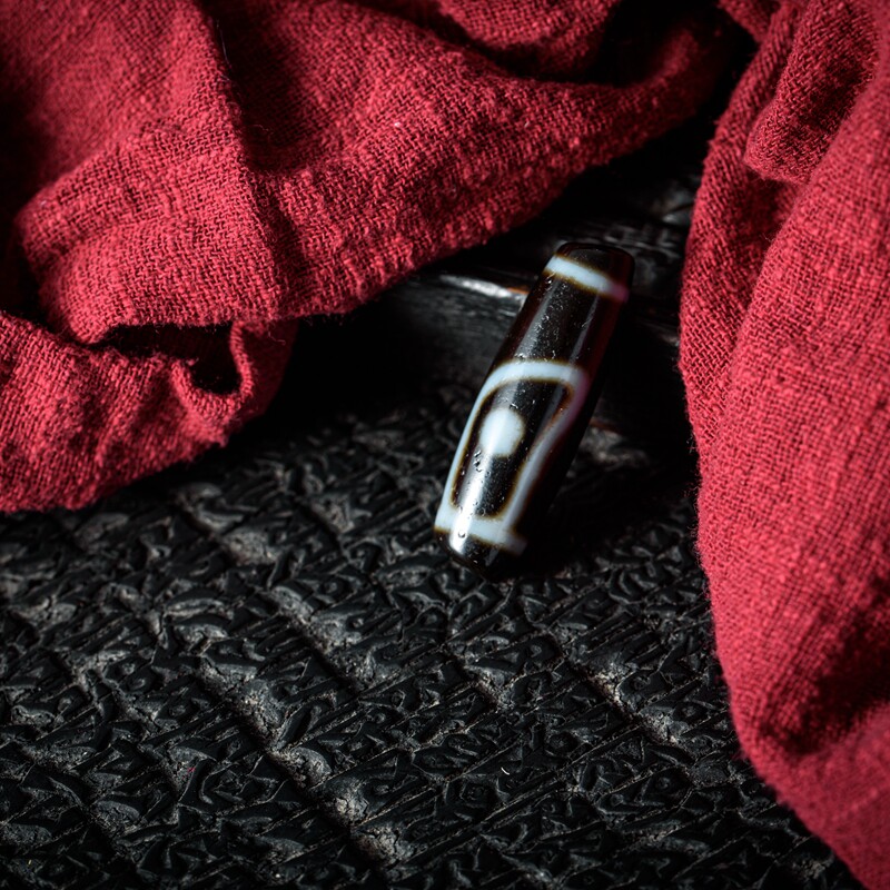 Natural Old Material Jade Medullary to Pure Star Chen Fabhat Two-Eye Landscape Pearl Necklace Pendant Lovers' Lock Bone Chain Accessories