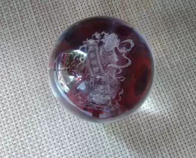 Crystal furnishings God of Wealth craft gifts decoration gifts decorations for friends opening housewarming gifts