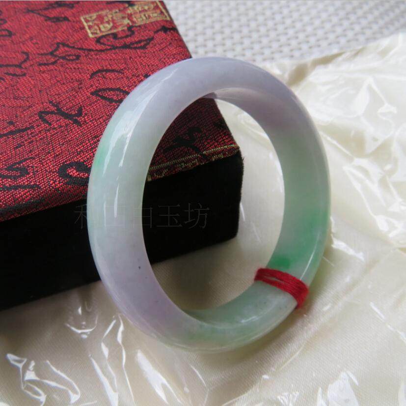 Jade Bracelet Myanmar Jade Bracelet Old Pit Material Jade Bracelet Ice Waxy Bracelet Jade Bracelet Children's Birthday Gift