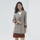 Kèn kèn 2020 mới mùa thu Ladies Suit áo dài sọc ca rô Jacket Anh Tide 83.259