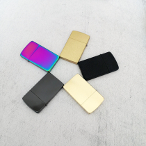 Zorro 610 ultra-thin kerosene lighter windproof vintage grinding wheel brass cotton machine free lettering custom pattern