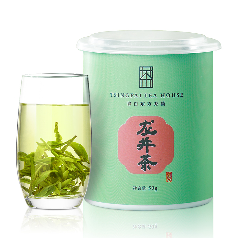 卢正浩 2022年新茶 谷雨香 雨前三级 浓醇青白龙井茶 50g*2罐 双重优惠折后¥49包邮 卢正浩 2022年新茶 谷雨香 雨前三级 浓醇青白龙井茶 50g*2罐 双重优惠折后¥49包邮