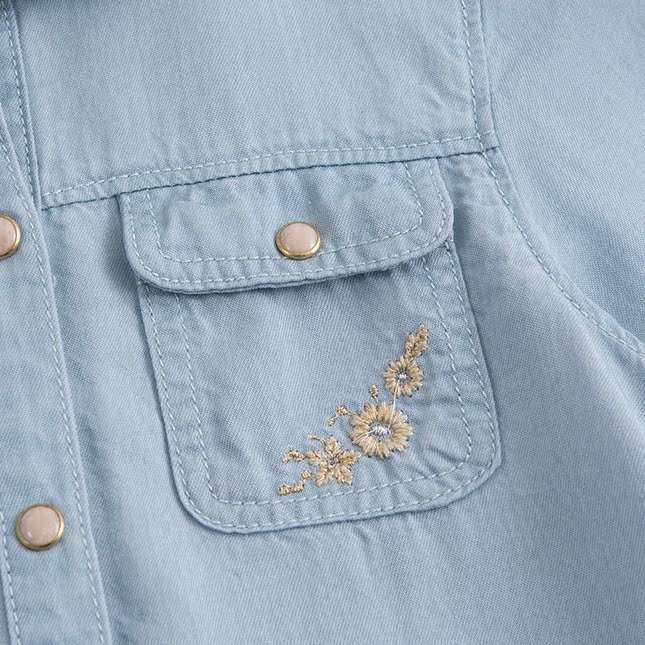 Chemise fille MARCJANIE à manche longue - Ref 2085296 Image 16