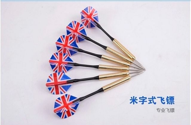 Phi tiêu phi tiêu 6g màu phi tiêu phi tiêu nhắm kim bay trẻ em người lớn buộc bóng bay chống lại phi tiêu kim mạ đồng - Darts / Table football / Giải trí trong nhà phi tiêu origami