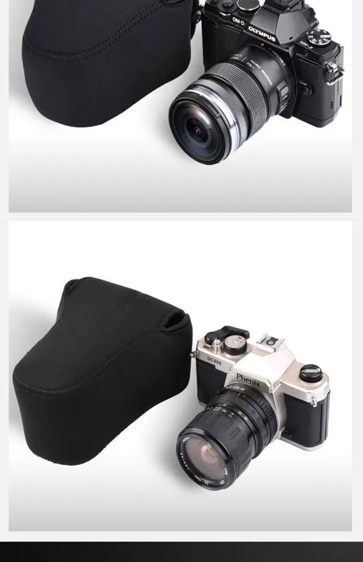 Túi đựng máy ảnh micro đơn Olympus EM5 EM10 EPL9 EP3 lót túi bảo vệ nắp bảo vệ dày không thấm nước - Phụ kiện máy ảnh kỹ thuật số