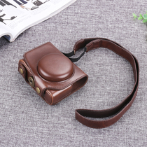 Applicable Panasonic LX10GK camera portable bag lx10 retro special protection leather cover shoulder strap hand rope steel chemical film