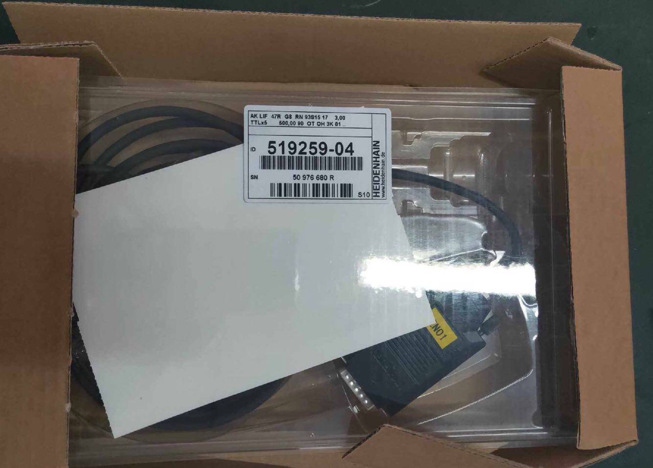 New original HEIDENHAIN encoder HEIDENHAIN reading head 519259-04 AKLIF47RTTLX5