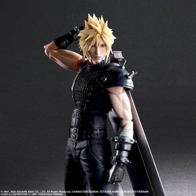 PA change play arts change Claude FF7 Final Fantasy VII Remake Cloud spot