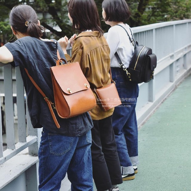 Casual Small Shoulder Bag Pattern Drawings, Bucket Bag Pattern Drawings, Handmade Small Bag Pattern Pattern