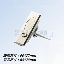  Factory direct sales center cabinet flat lock A49 industrial lock distribution box lock Control instrument electrical equipment box cabinet door lock