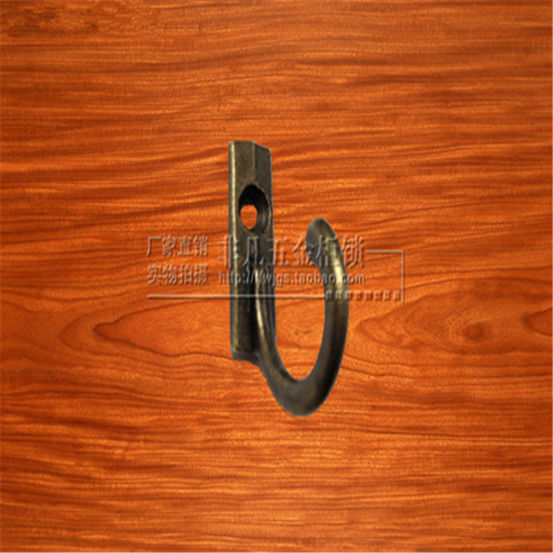 Small hook zinc alloy mini hook clothesIron box cabinet hook high-quality home hook