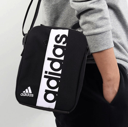Adidas nam giới và phụ nữ thời trang thể thao và giải trí túi vải vai túi túi Messenger túi nhỏ S99975 túi bao tử adidas