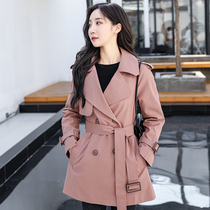 2022 new windbreaker coat womens spring and autumn models this years popular beautiful short models 150 small people show high early autumn