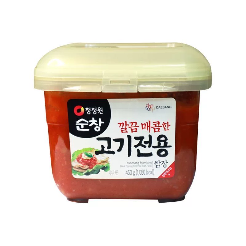 Imported from South Korea, Jingjingyuan Sesame Barbecue Dip Sauce 450g Korean style Barbecue Rice Paste Barbecue Bun Ingredients