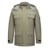 Зимний хлопковый пуховик для работы, хлопковая куртка, увеличенная толщина