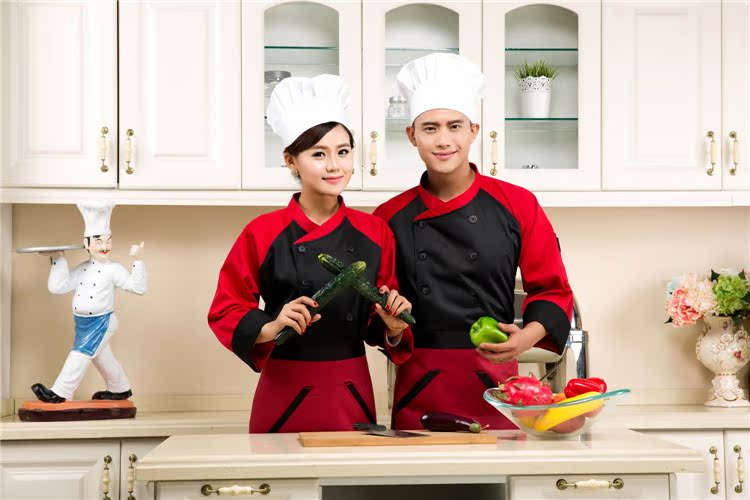 Uniforme de cuisinier en polyester - Ref 1910880 Image 23