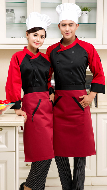 Uniforme de cuisinier en polyester - Ref 1910880 Image 8