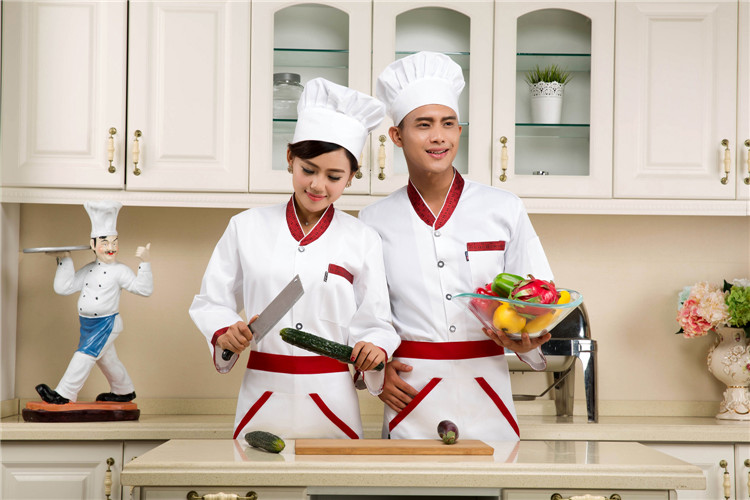 Veste chef cuisinier en polyester - Ref 1910908 Image 20