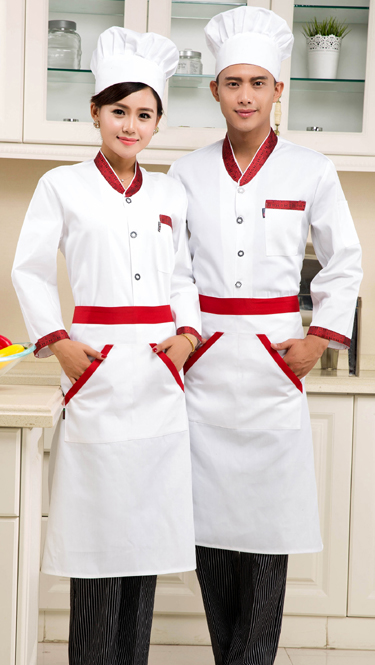 Veste chef cuisinier en polyester - Ref 1910908 Image 8